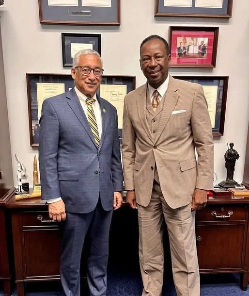 Larry D. Turner meeting with a Member of Congress on Capitol Hill